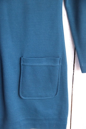 Modern Juniors Blue Long Sleeve Dress