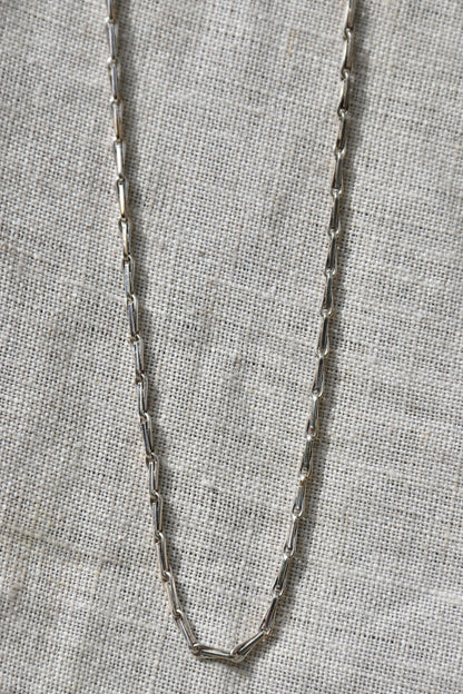 Sterling Silver Long Chain Necklace