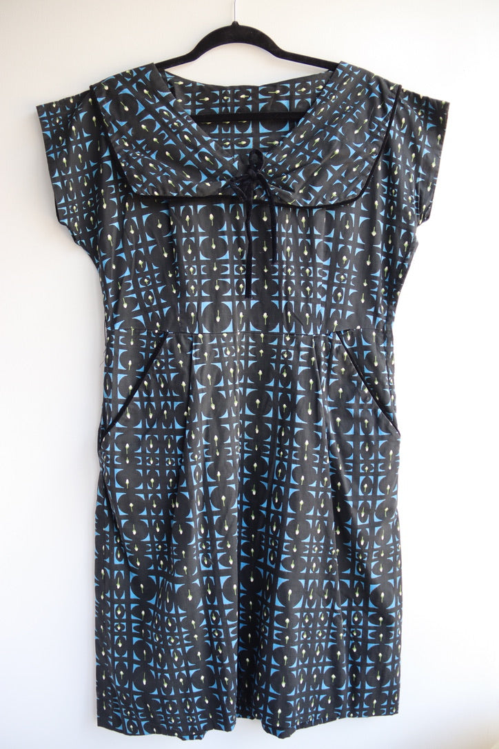 Vintage Handmade Patterned Dress