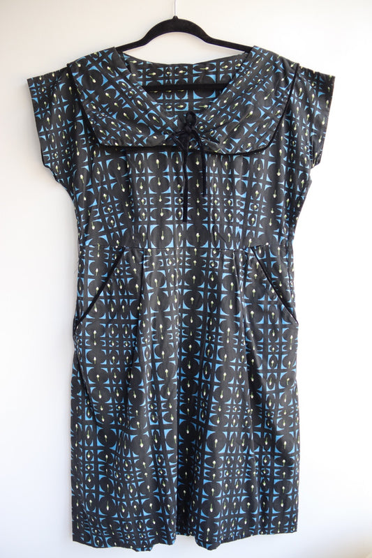 Vintage Handmade Patterned Dress