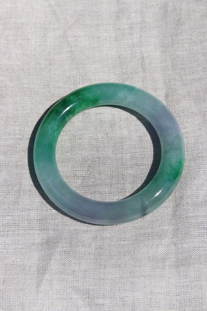 Jadeite Hololith Bangles