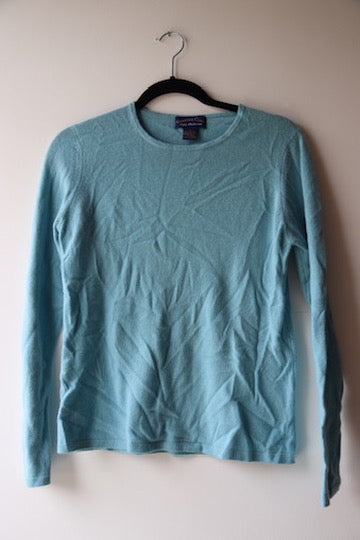 Charter Club Turquoise Cashmere Sweater