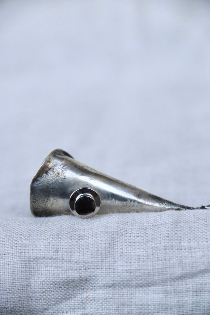 parish wager Sterling Silver cala lily pin