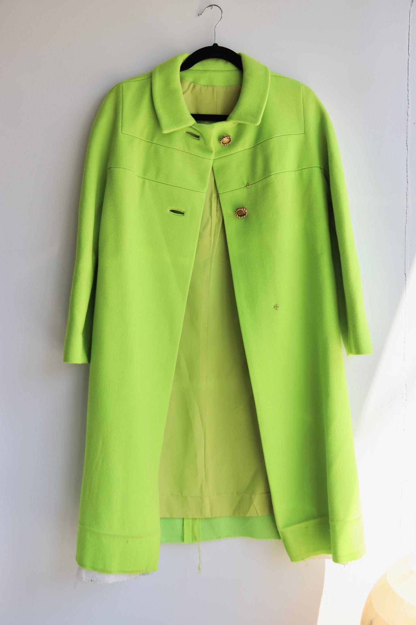 Jack Feit Neon Green Coat