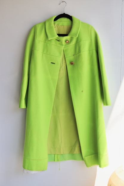 Jack Feit Neon Green Coat