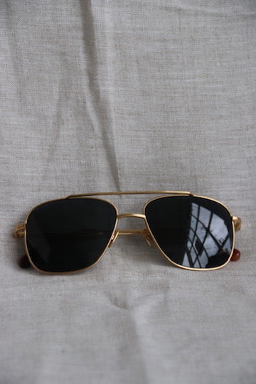 Steven Allen Bristol Brushed Gold Sunglasses