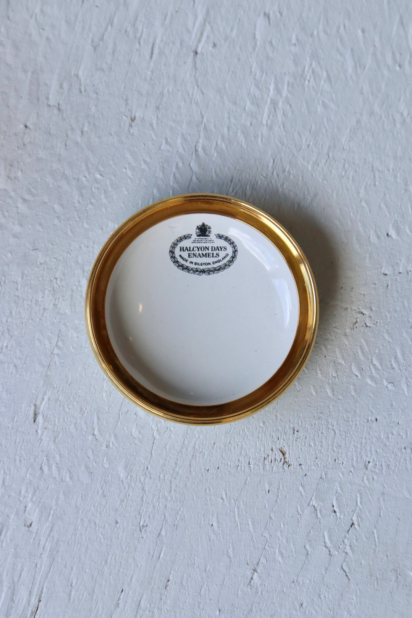 Rose Shaped Enamel Box