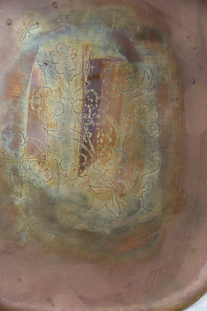 Giovanni Scascighini Copper and Brass Tray