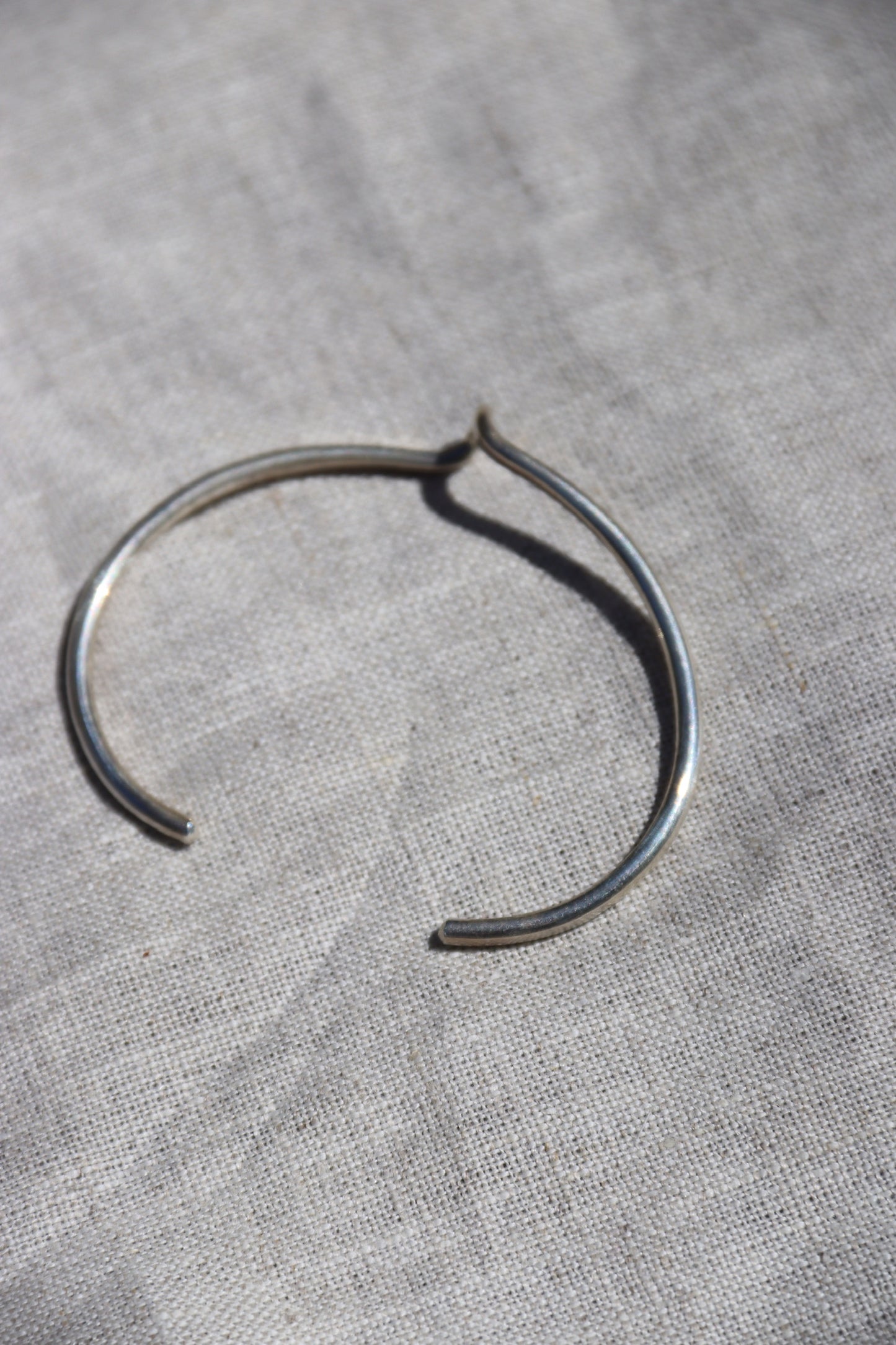 Set of Sterling Silver Wave Bracelets