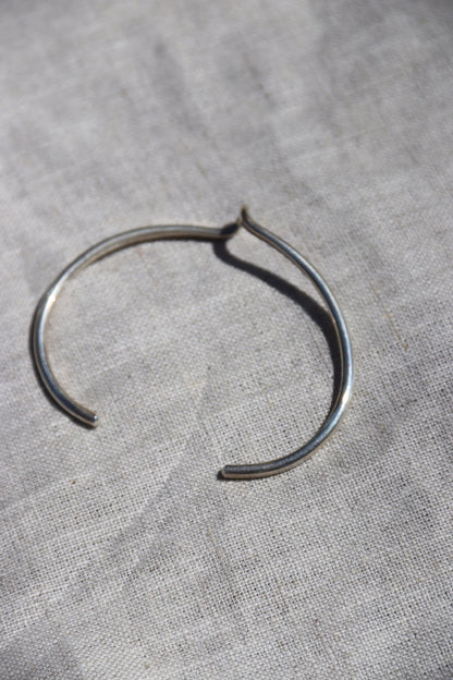 Set of Sterling Silver Wave Bracelets