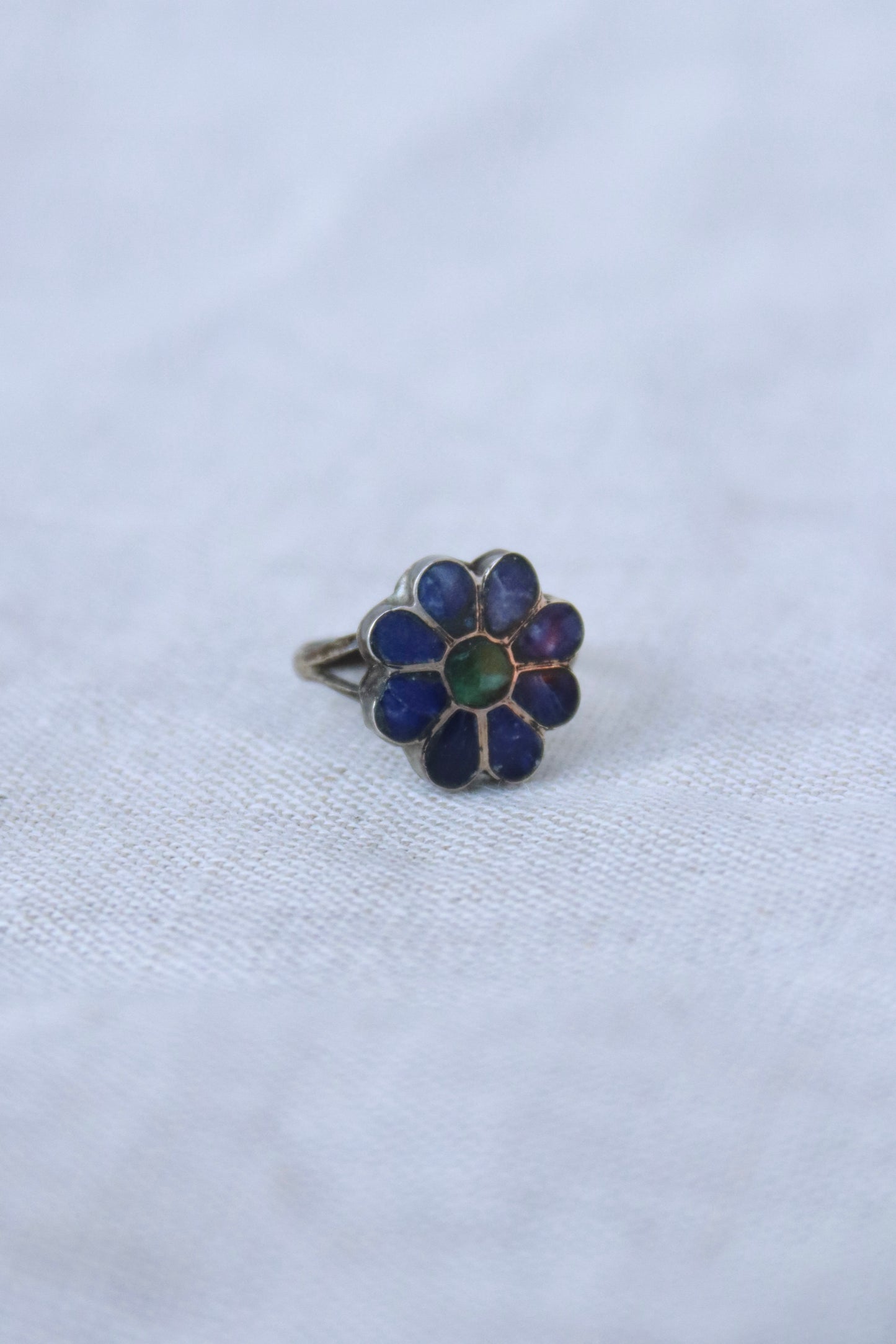 Sterling Silver Flower Ring