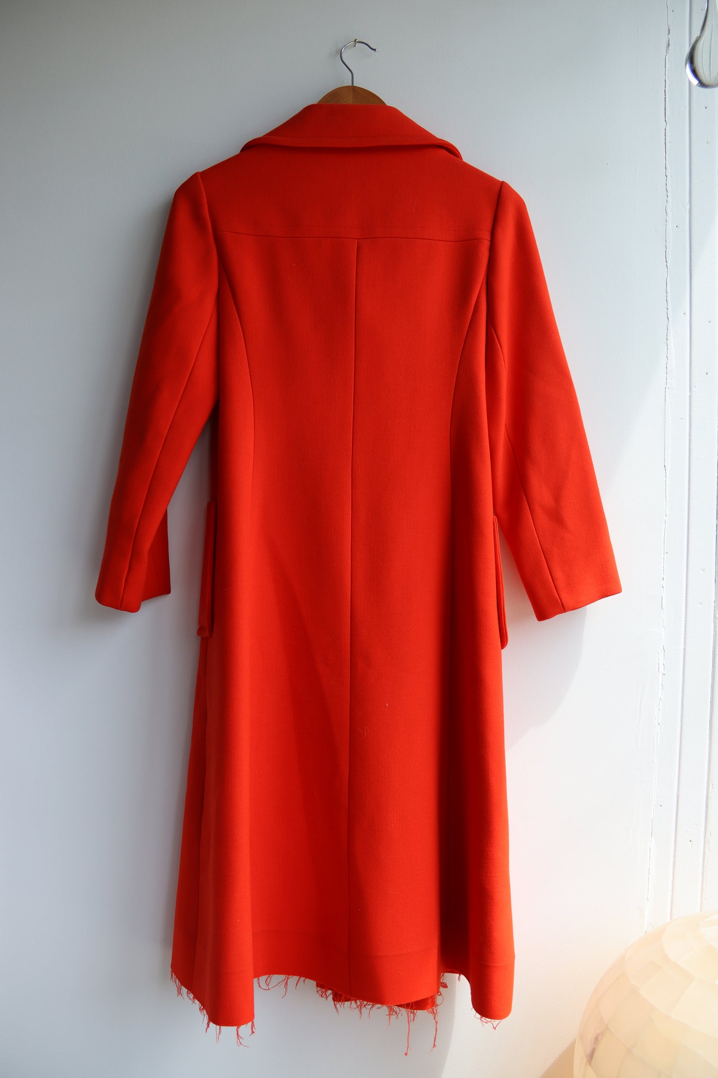 Dalton Red Wool Coat