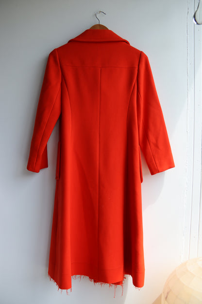 Dalton Red Wool Coat