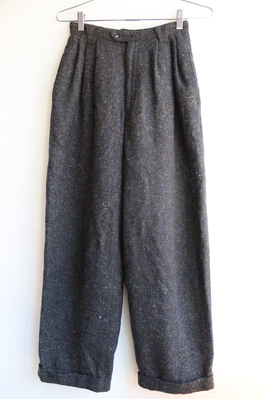 Vintage Speckled Wool Pants