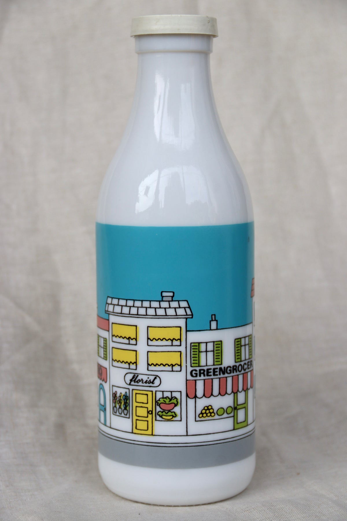 Vintage Milk Glass Bottles