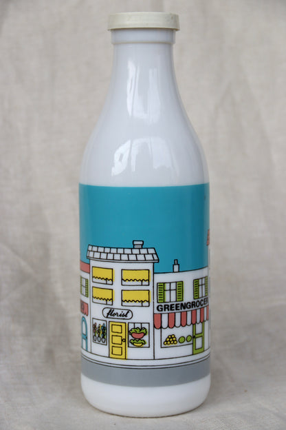 Vintage Milk Glass Bottles