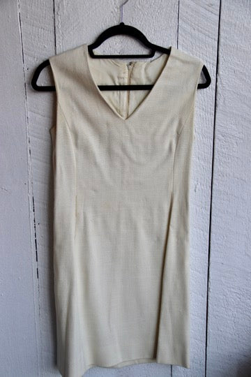 Vintage 1960s Youth Guild Purple Soutache Trim Jacket and Linen Dress Set
