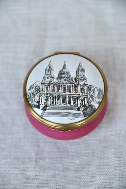 St. Paul's Cathedral Enamel Box