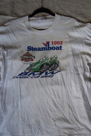 Steamboat '92 BMW Motorcycle Tshirt