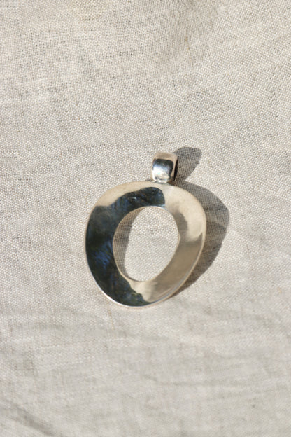 Sterling Silver Circle Pendant