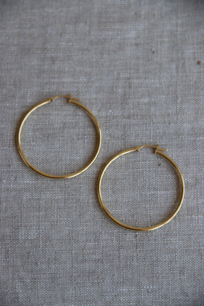 14k Hoop Earrings