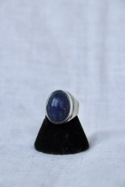 Sterling Silver Lapis Ring