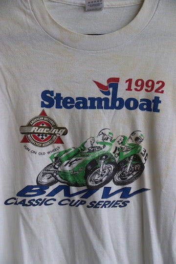 Steamboat '92 BMW Motorcycle Tshirt