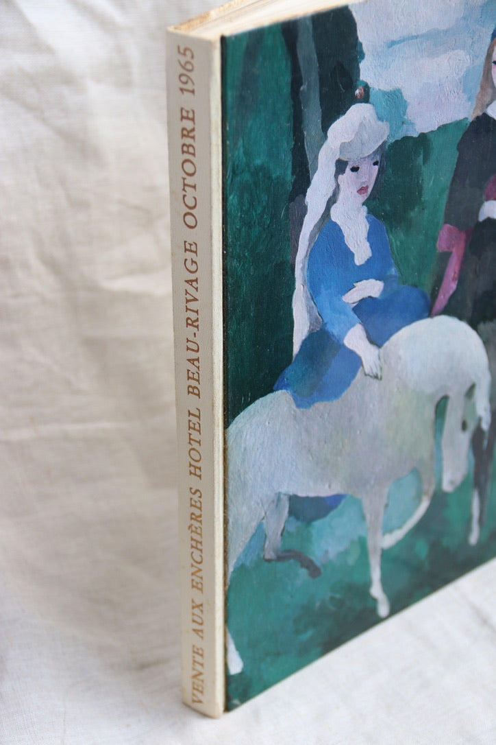 Vente aux enchères Hotel Beau-Rivage Auction Catalogue Book