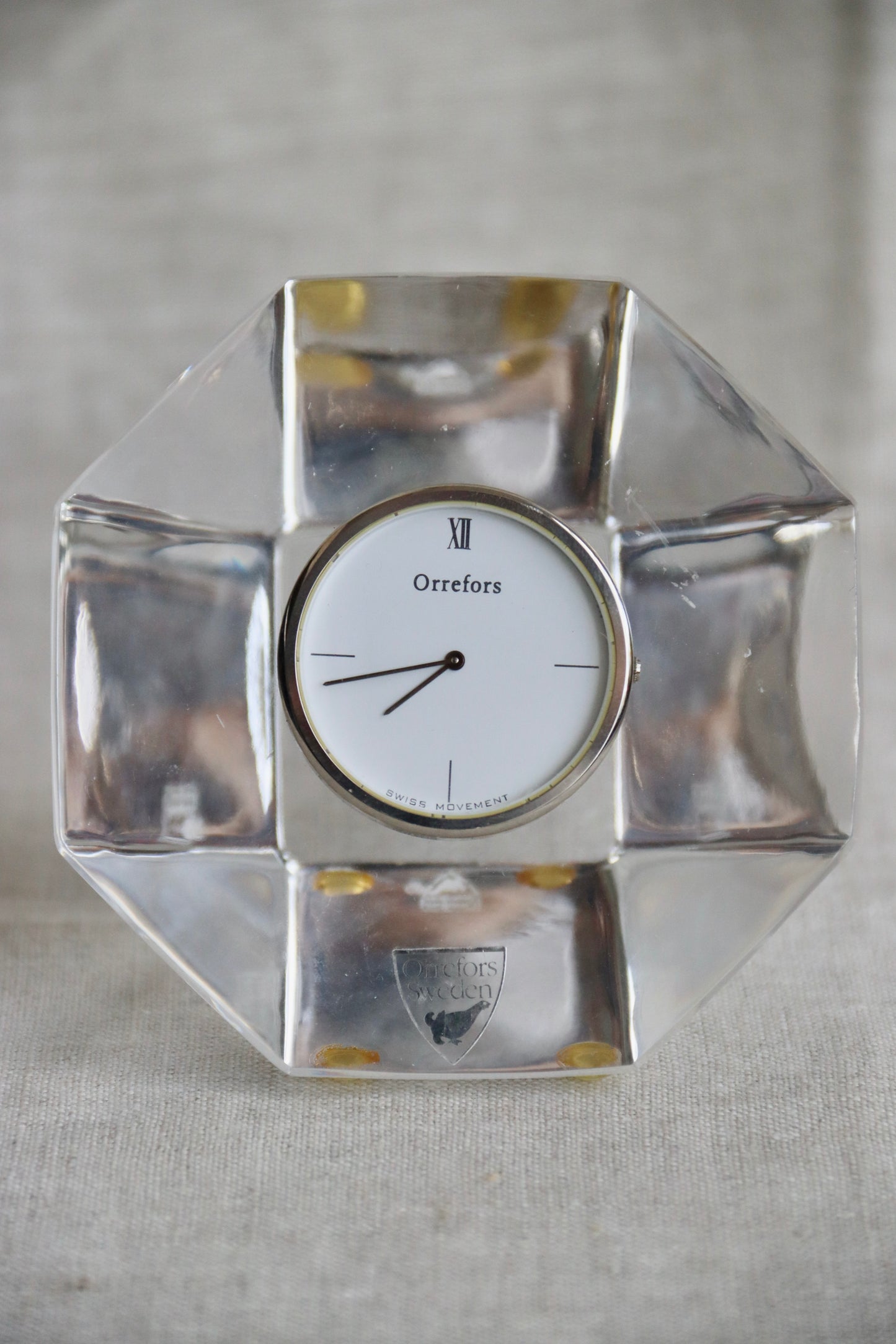 Orrefors Clock