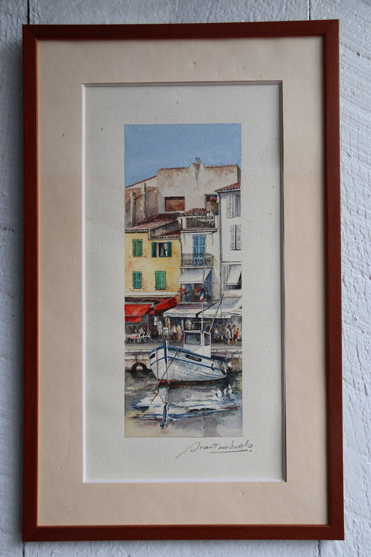 Vintage Framed European Art