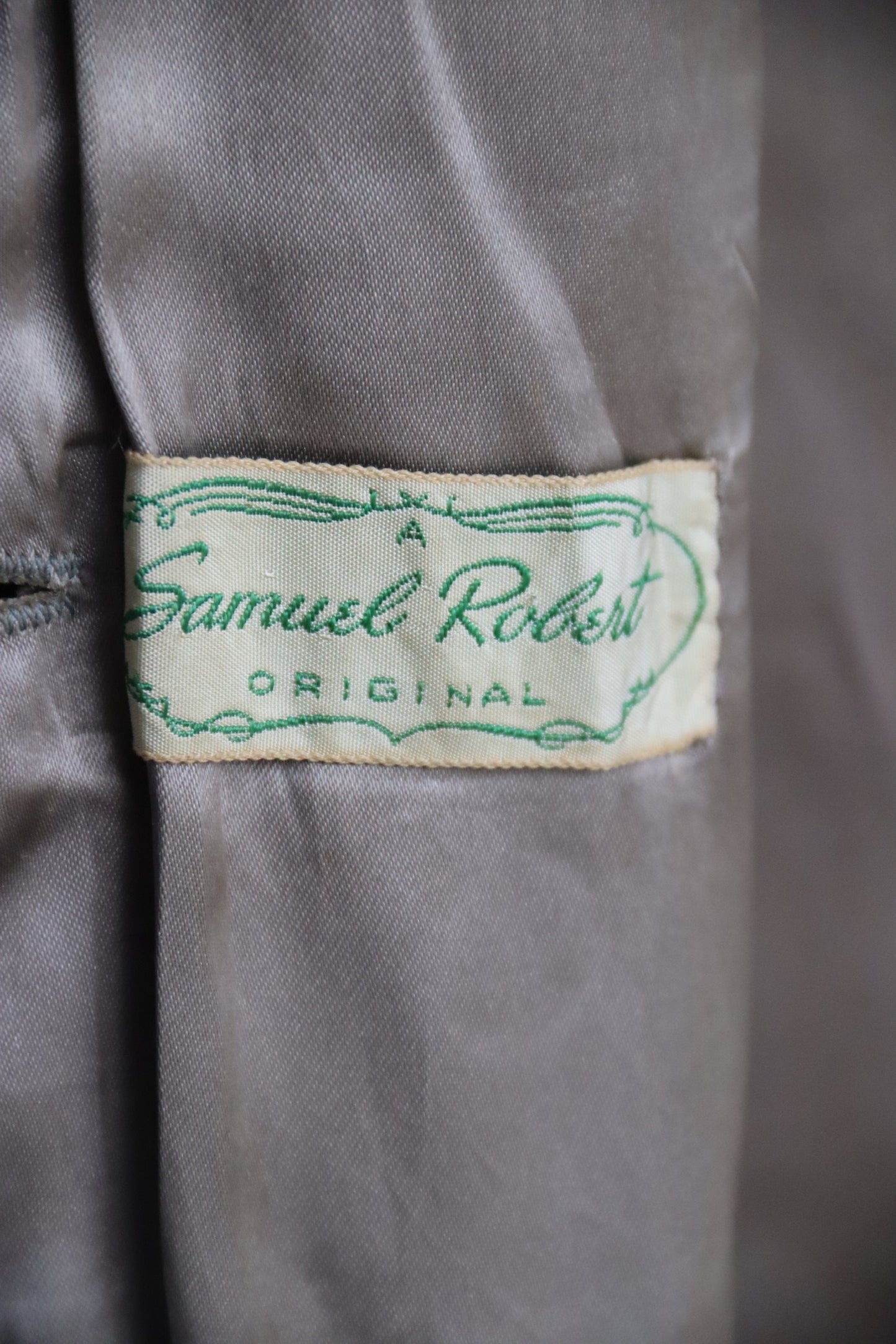 Samuel Robert Original Suede Leather Jacket