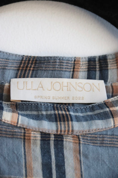 Ulla Johnson Plaid Top