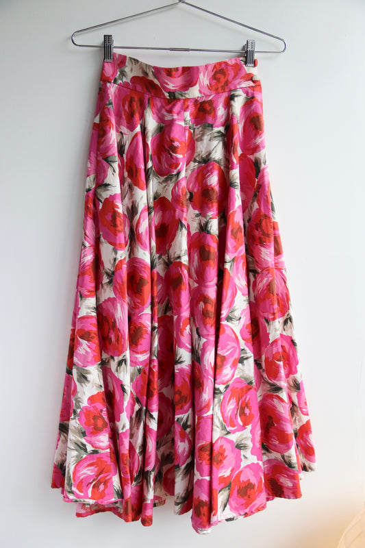 Charlotte Neuville Floral Skirt
