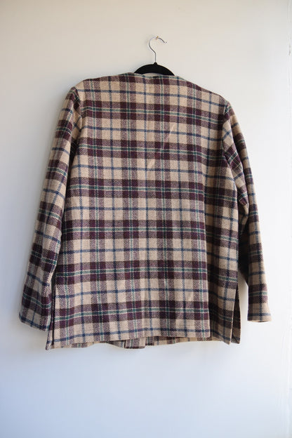 Vintage Prestige Wool Checkered Jacket