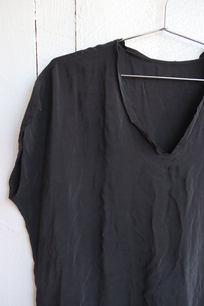 Black Silk Dress