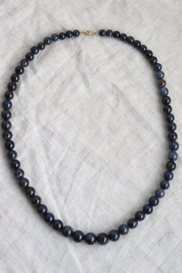Black Stone Necklace