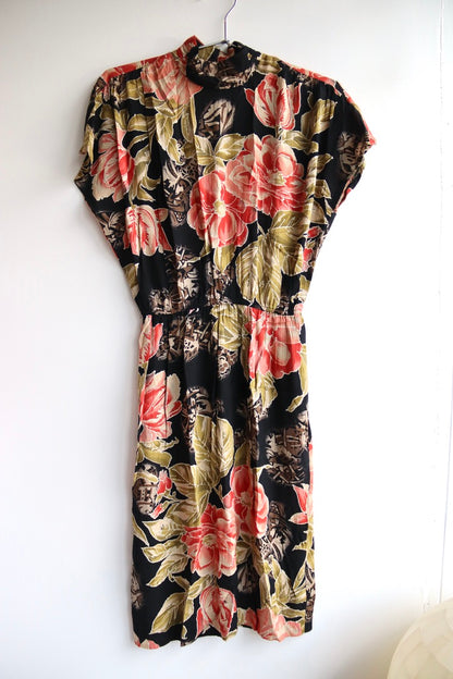 Vintage Handmade Floral Dress