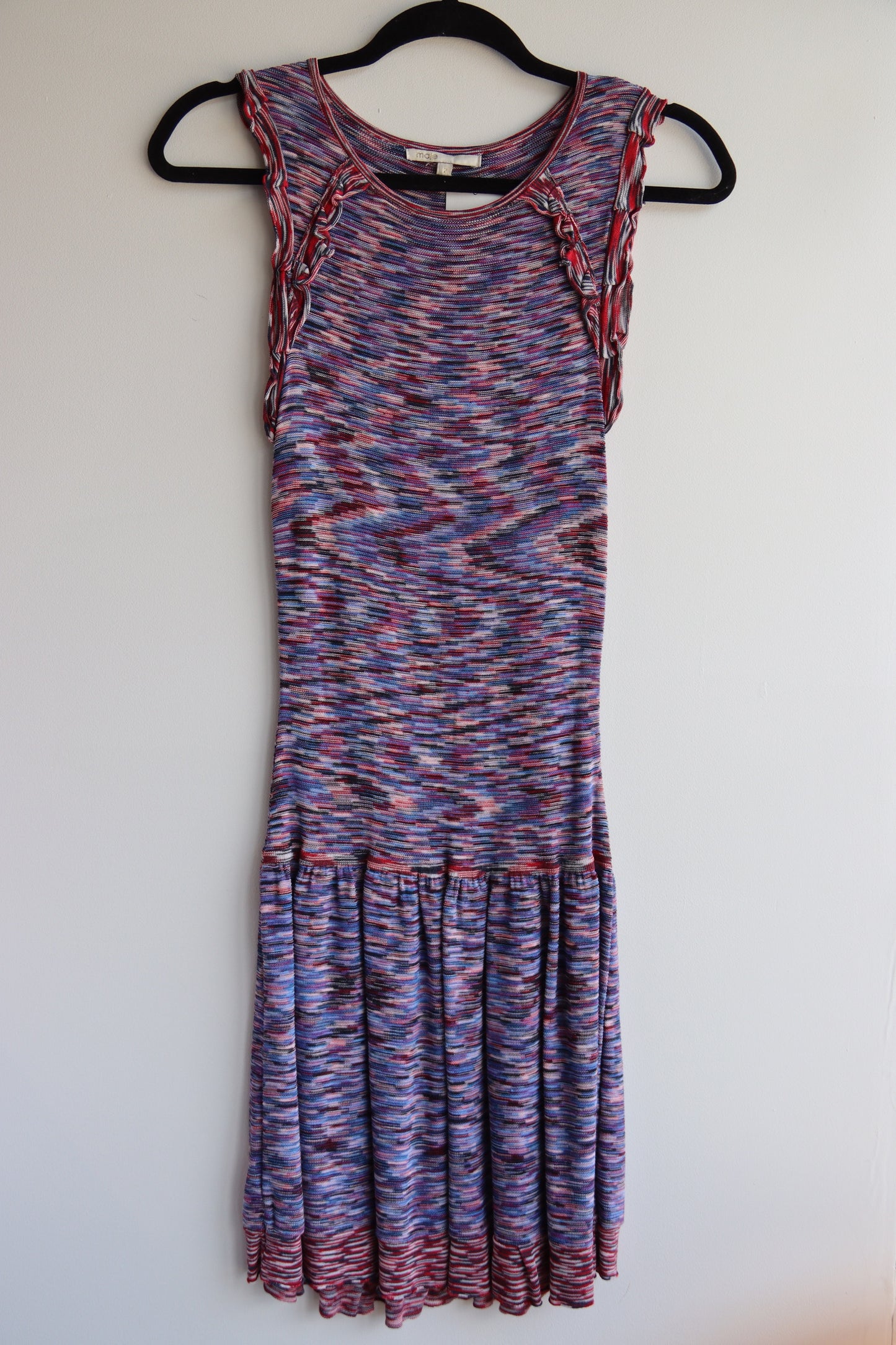 Maje Ruffled Dress