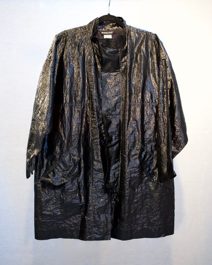 Issey Miyake Black Windcoat