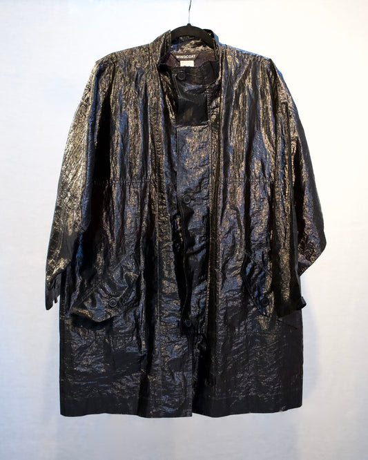 Issey Miyake Black Windcoat