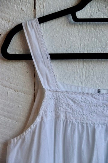 Vintage The I For You White Cotton Dress