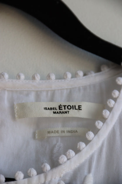 Isabel Marant Etoile "Annaelle" White Dress