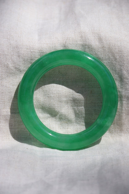 Jadeite Hololith Bangles
