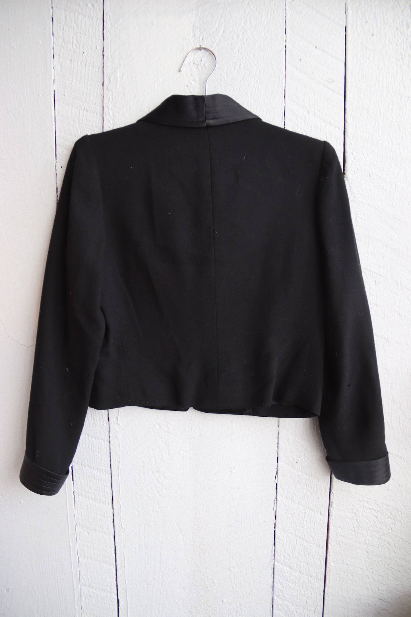 Vintage Carlisle Black Cropped Jacket