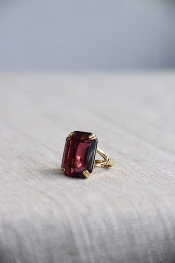 Purple Stone Ring