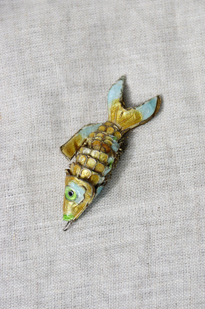 Articulated Fish Pendant