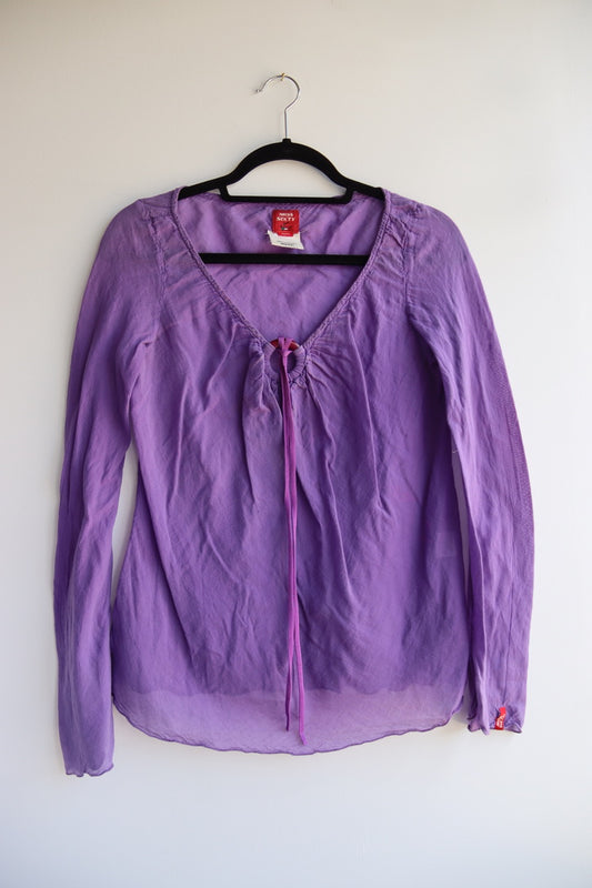 Miss Sixty Italian Purple Top