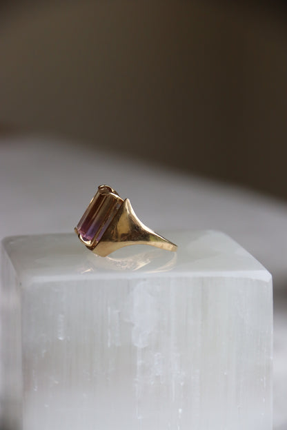 10K Ametrine Asymmetrical Ring