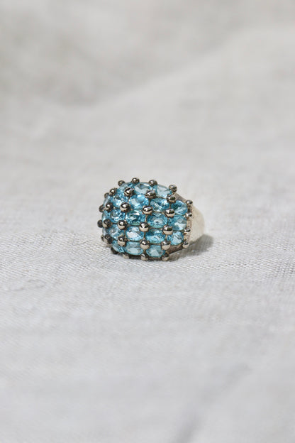 Sterling Silver Blue Topaz Ring