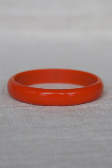 Orange Lucite Bangle